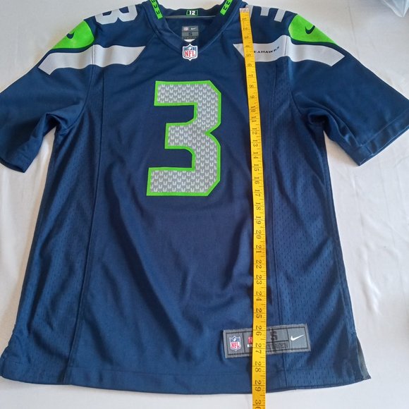 Nike NFL Seattle Seahawks Russell Wilson #3 On Field jersey size small - Picture 8 of 12